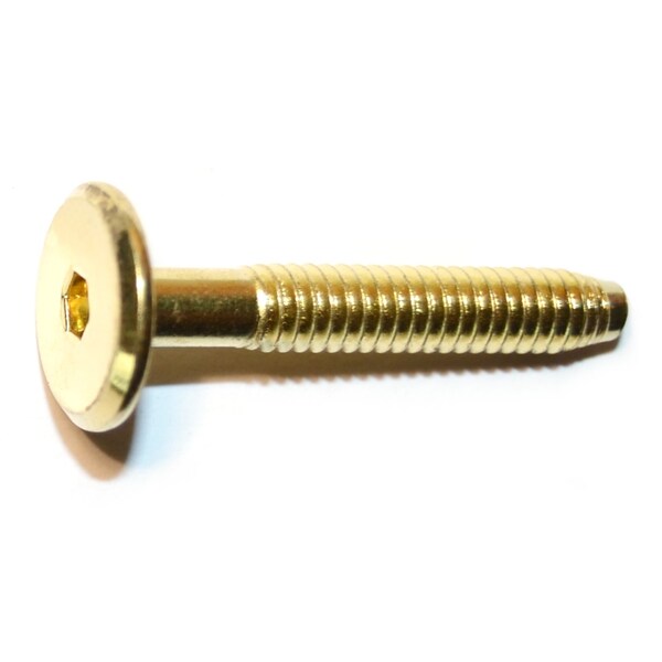 Midwest Fastener Binding Screw, 20 (Coarse), Steel, Brass, 10 PK 31603 - main
